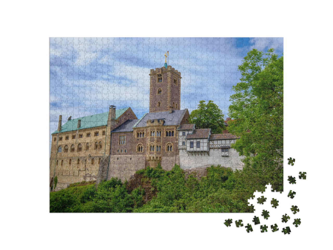 So Called Wartburg... Jigsaw Puzzle with 1000 pieces