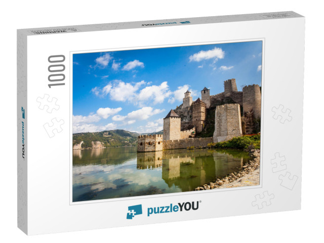 Medieval Fortress in Golubac, Serbia... Jigsaw Puzzle with 1000 pieces