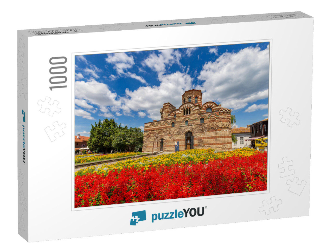 Nessebar, Bulgaria - Church of Christ Pantocrator in the... Jigsaw Puzzle with 1000 pieces