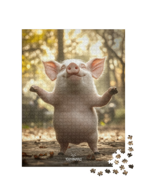 YOUMANIMALS: Philine Jigsaw Puzzle with 1000 pieces