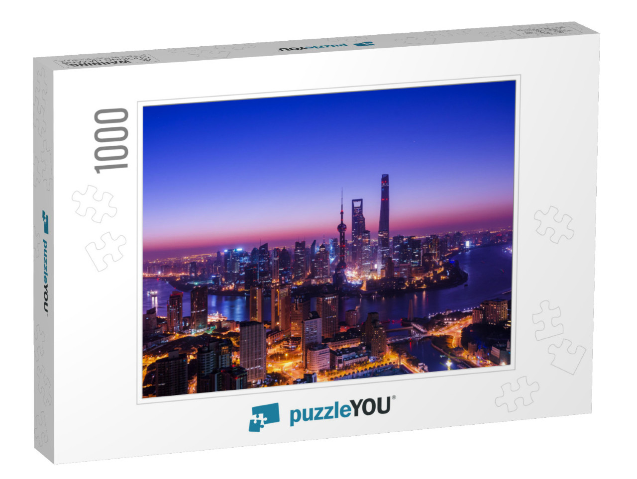 Shanghai Skyline... Jigsaw Puzzle with 1000 pieces