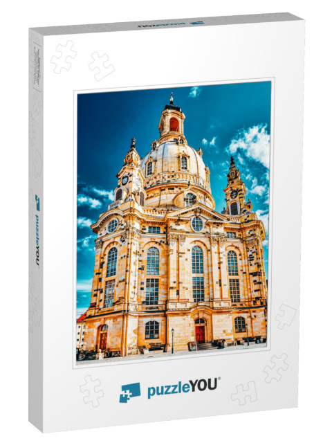 Dresden Frauenkirche Church of Our Lady is a Lutheran Chu... Jigsaw Puzzle