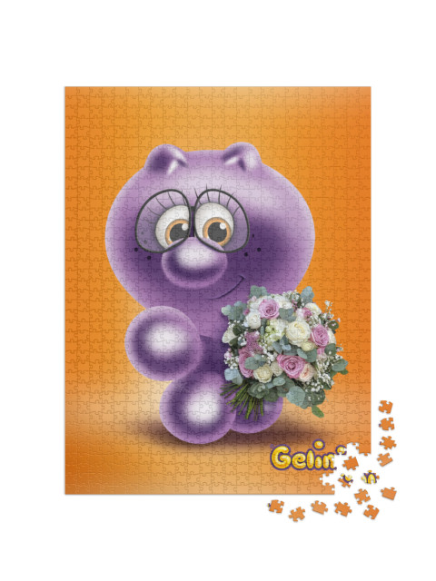 Gelini CHARLY Jigsaw Puzzle with 1000 pieces