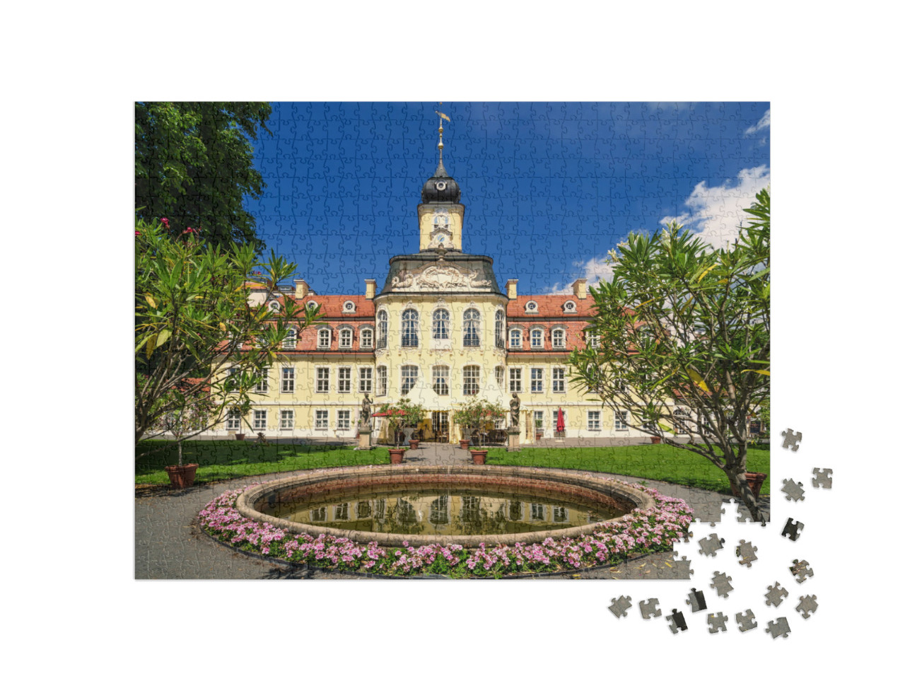 Gohlis Palace in Leipzig, Germany... Jigsaw Puzzle with 1000 pieces