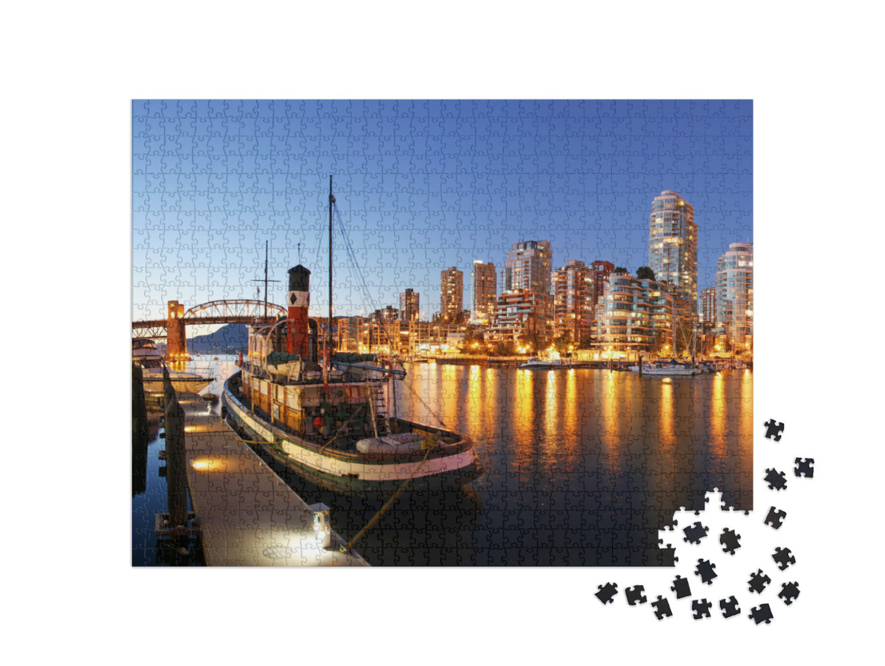 Vancouver in Canada... Jigsaw Puzzle with 1000 pieces