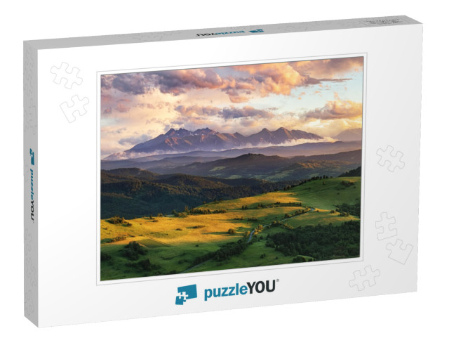 Summer Mountain Landscape in Slovakia... Jigsaw Puzzle