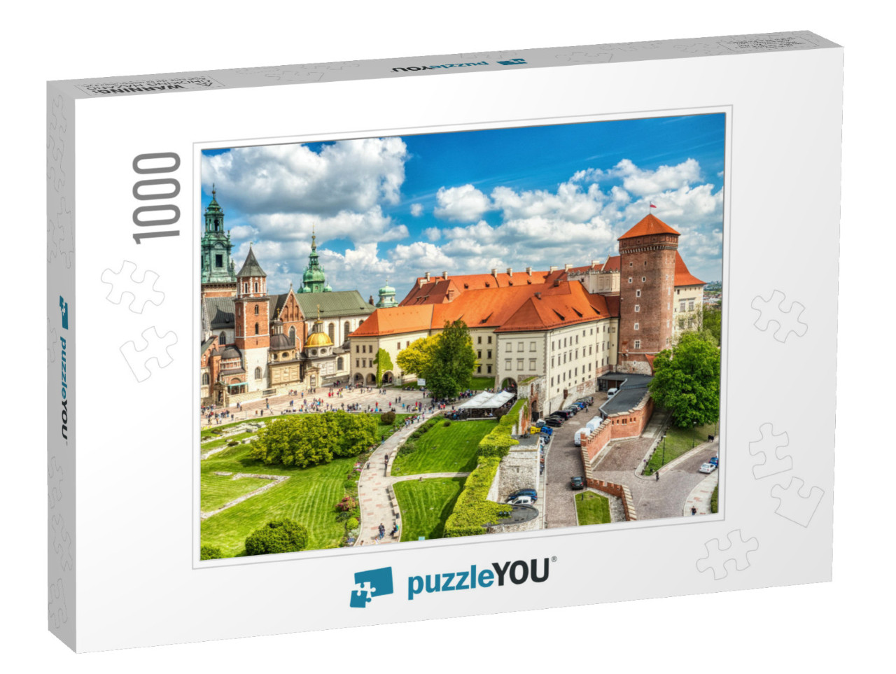 Wawel Castle During the Day, Krakow, Poland... Jigsaw Puzzle with 1000 pieces