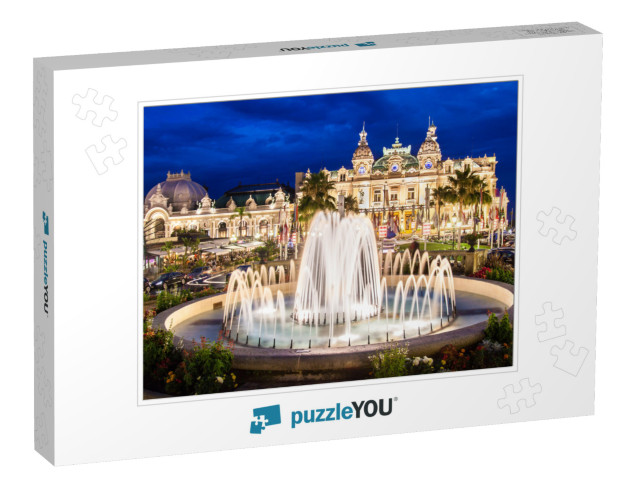 The Monte Carlo Casino, Gambling & Entertainment Complex... Jigsaw Puzzle