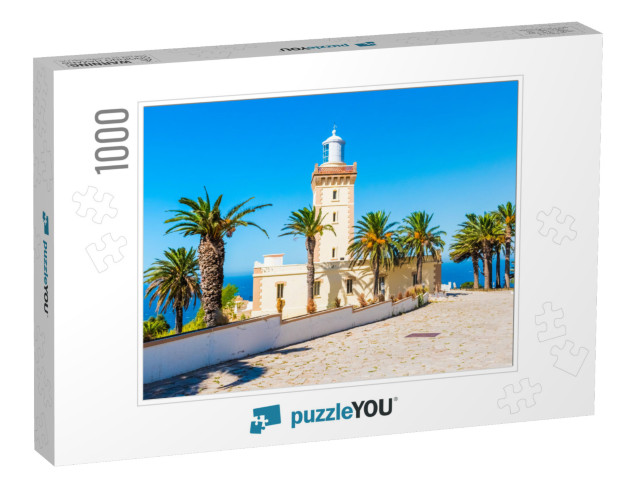 Beautiful Lighthouse of Cap Spartel Close to Tanger City... Jigsaw Puzzle with 1000 pieces