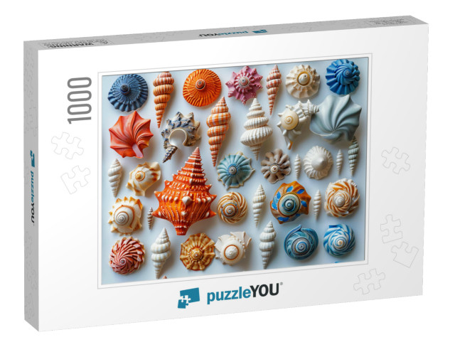 Seashells Jigsaw Puzzle with 1000 pieces