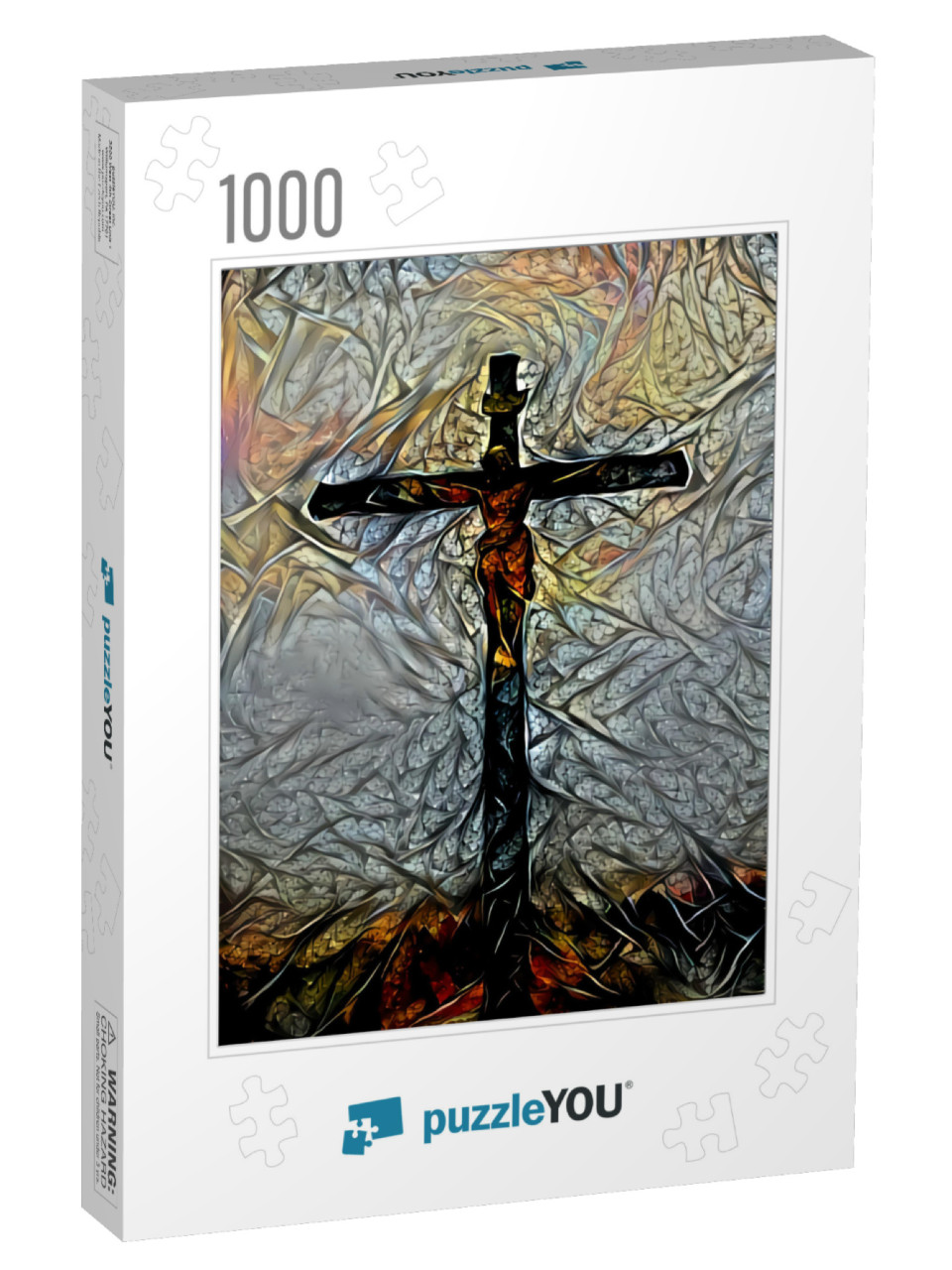 Lord Jesus on the Cross... Jigsaw Puzzle with 1000 pieces