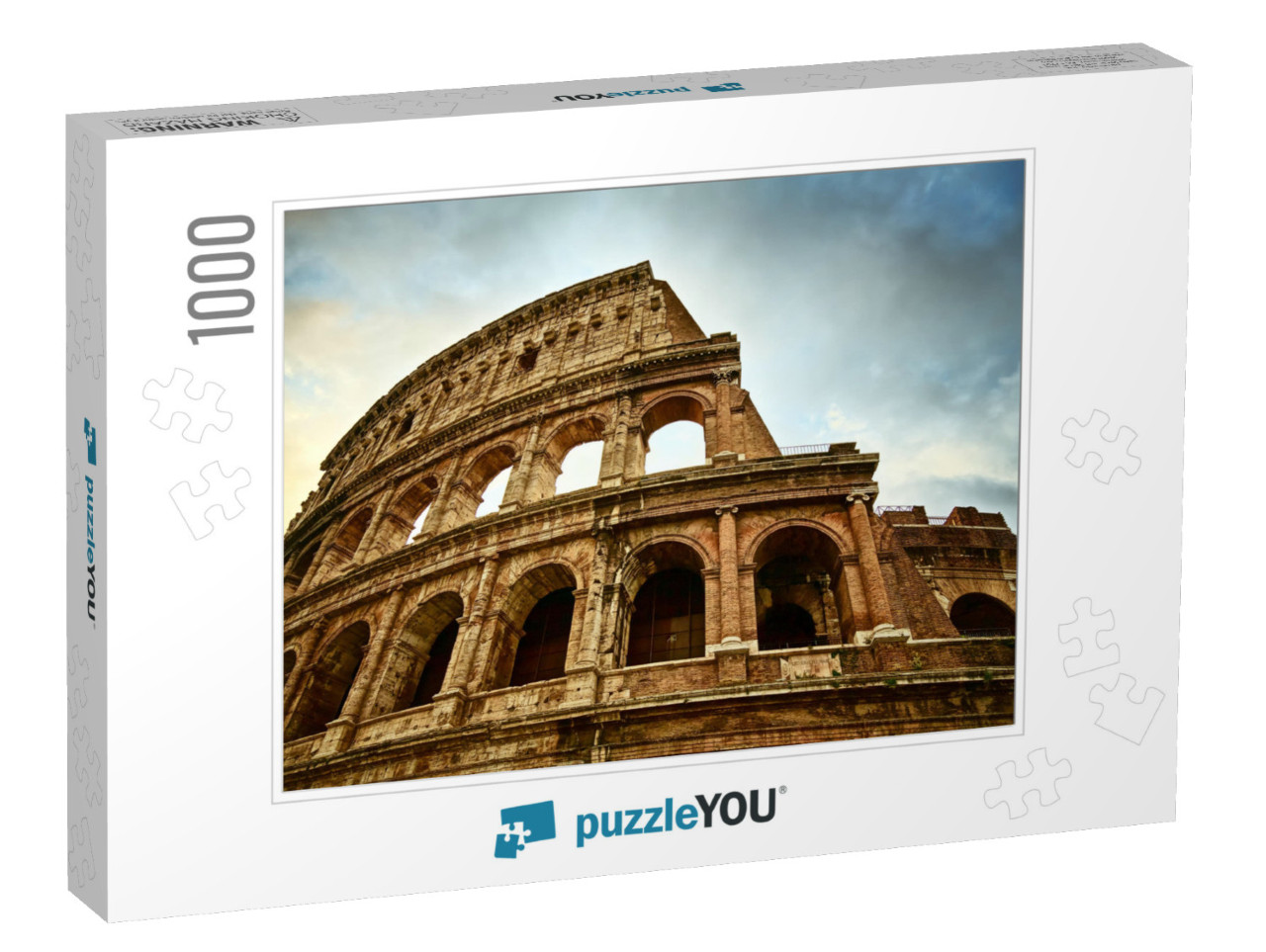 Colosseum in Rome, Italy... Jigsaw Puzzle with 1000 pieces