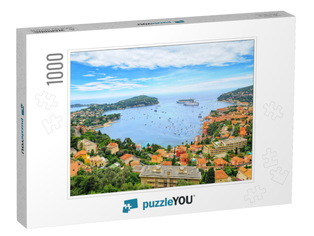 Cote Dazur by Nice, France... Jigsaw Puzzle with 1000 pieces