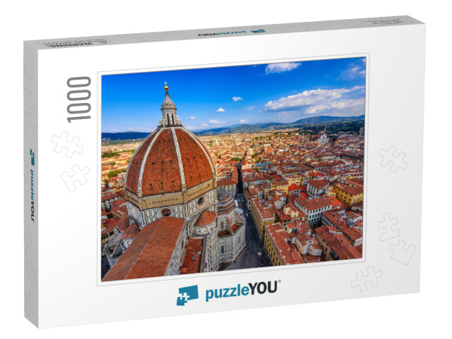 Florence Duomo. Basilica Di Santa Maria Del Fiore Basilic... Jigsaw Puzzle with 1000 pieces