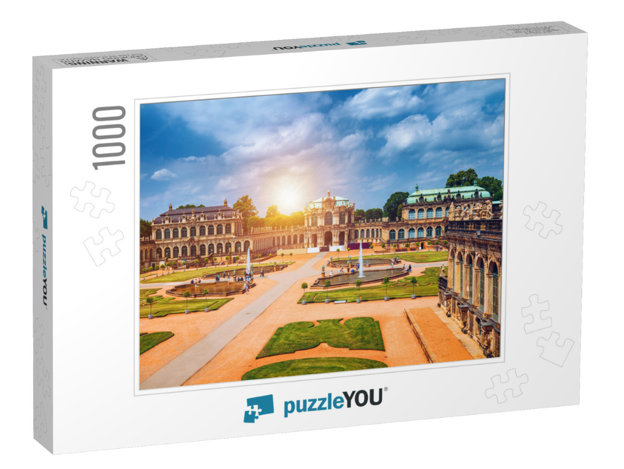 Famous Zwinger Palace Der Dresdner Zwinger Art Gallery of... Jigsaw Puzzle with 1000 pieces