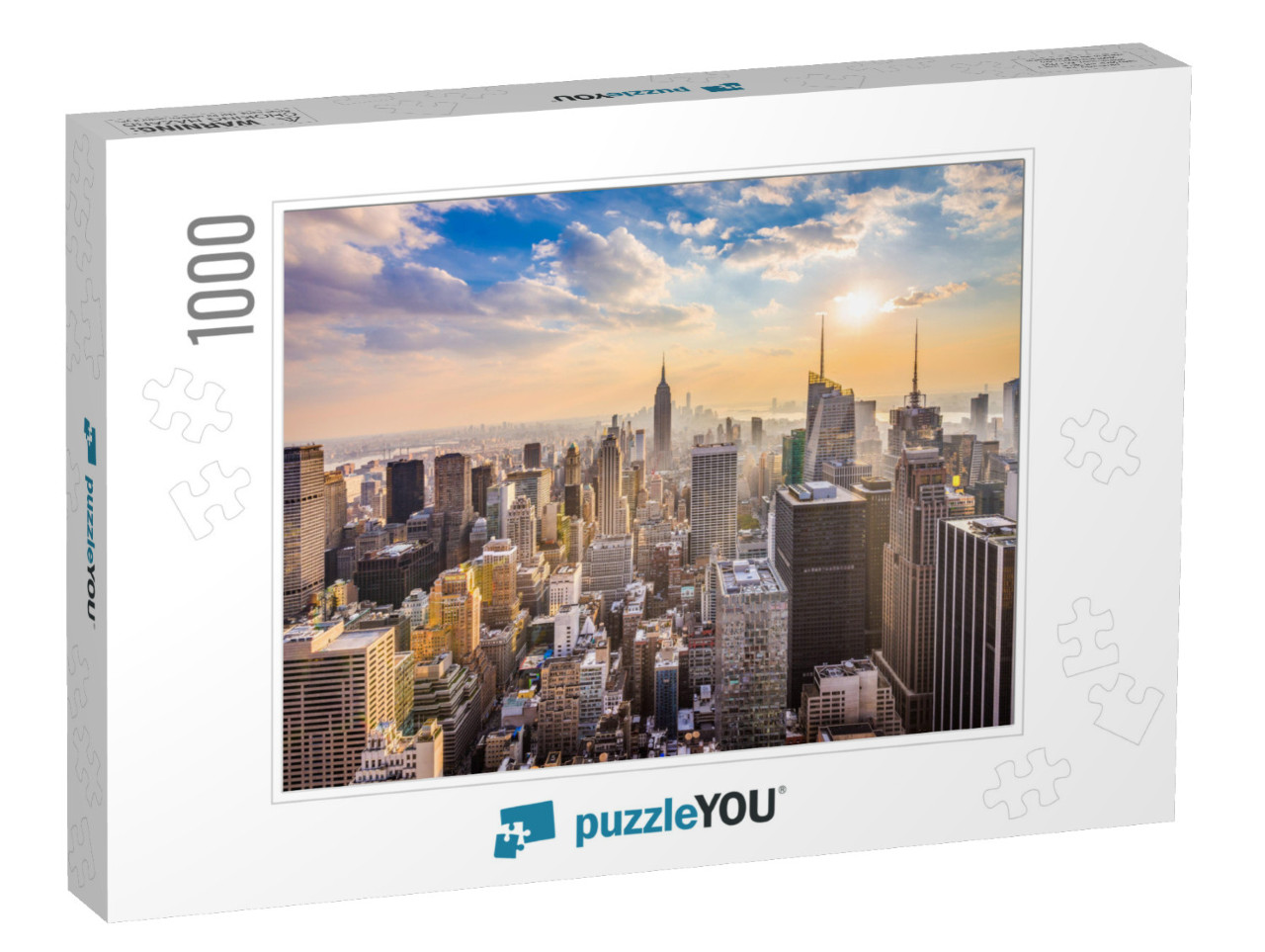 New York, New York, USA Skyline... Jigsaw Puzzle with 1000 pieces