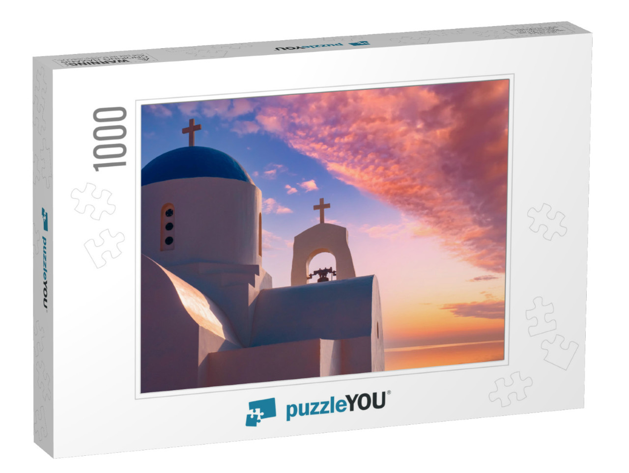 Cyprus. Protaras. Pernera. Fragment of the Church of St... Jigsaw Puzzle with 1000 pieces