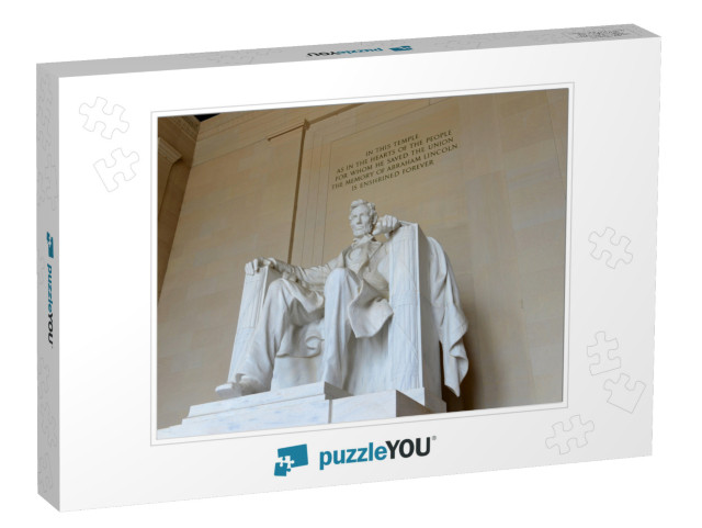 Lincoln Memorial At Dawn... Jigsaw Puzzle