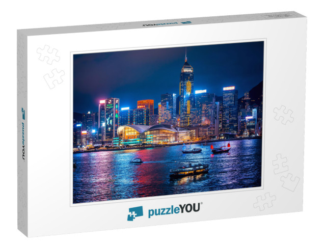 Hong Kong Night View... Jigsaw Puzzle