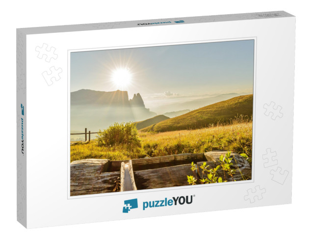 Schlern, Seiser Alm... Jigsaw Puzzle