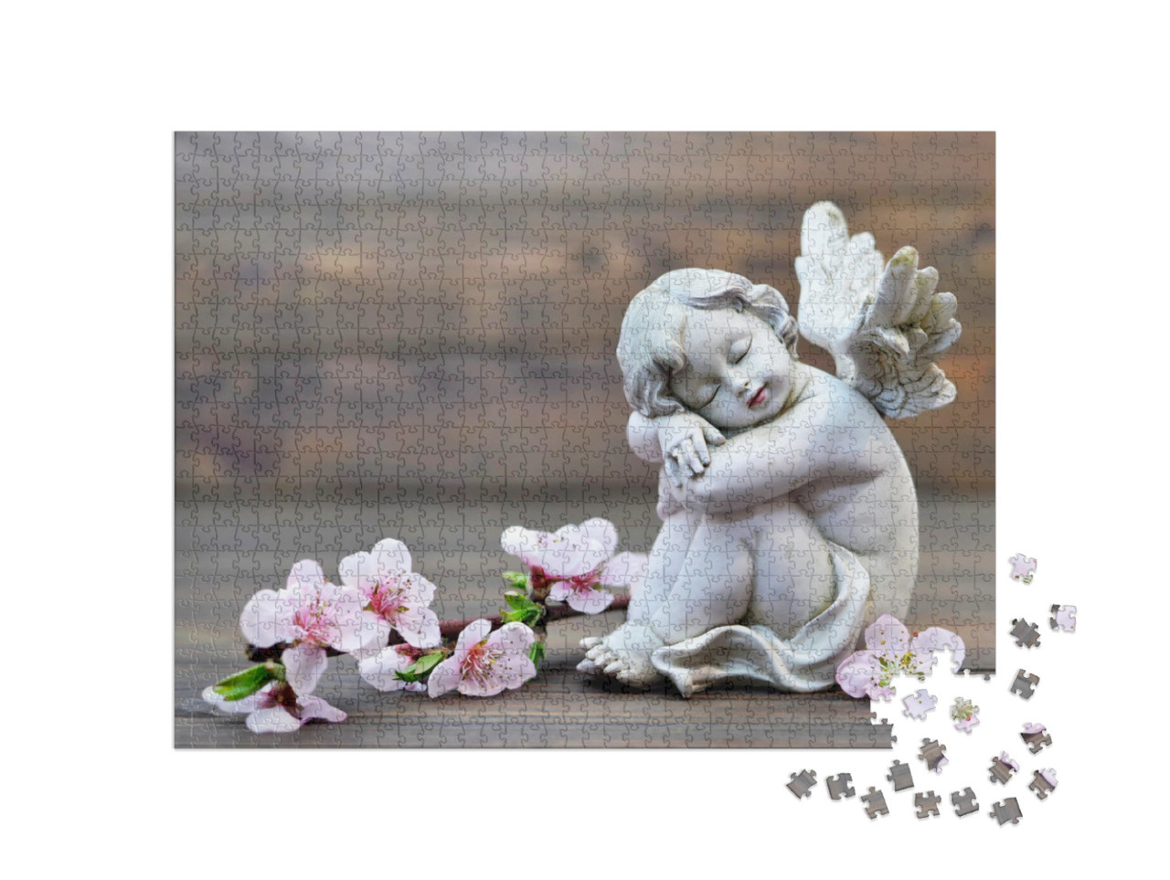 Angel Guardian Sleeping... Jigsaw Puzzle with 1000 pieces