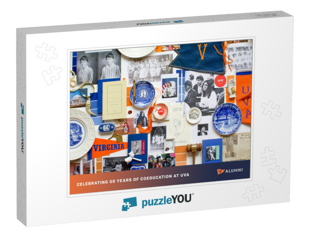 UVA Alumni Association celebrates 50 years of Coeducation Jigsaw Puzzle