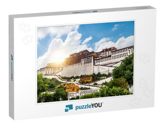 China Tibet Lhasa Potala Palace... Jigsaw Puzzle