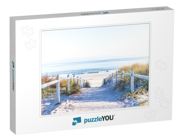 Path to the Beach At Baltic Sea... Jigsaw Puzzle