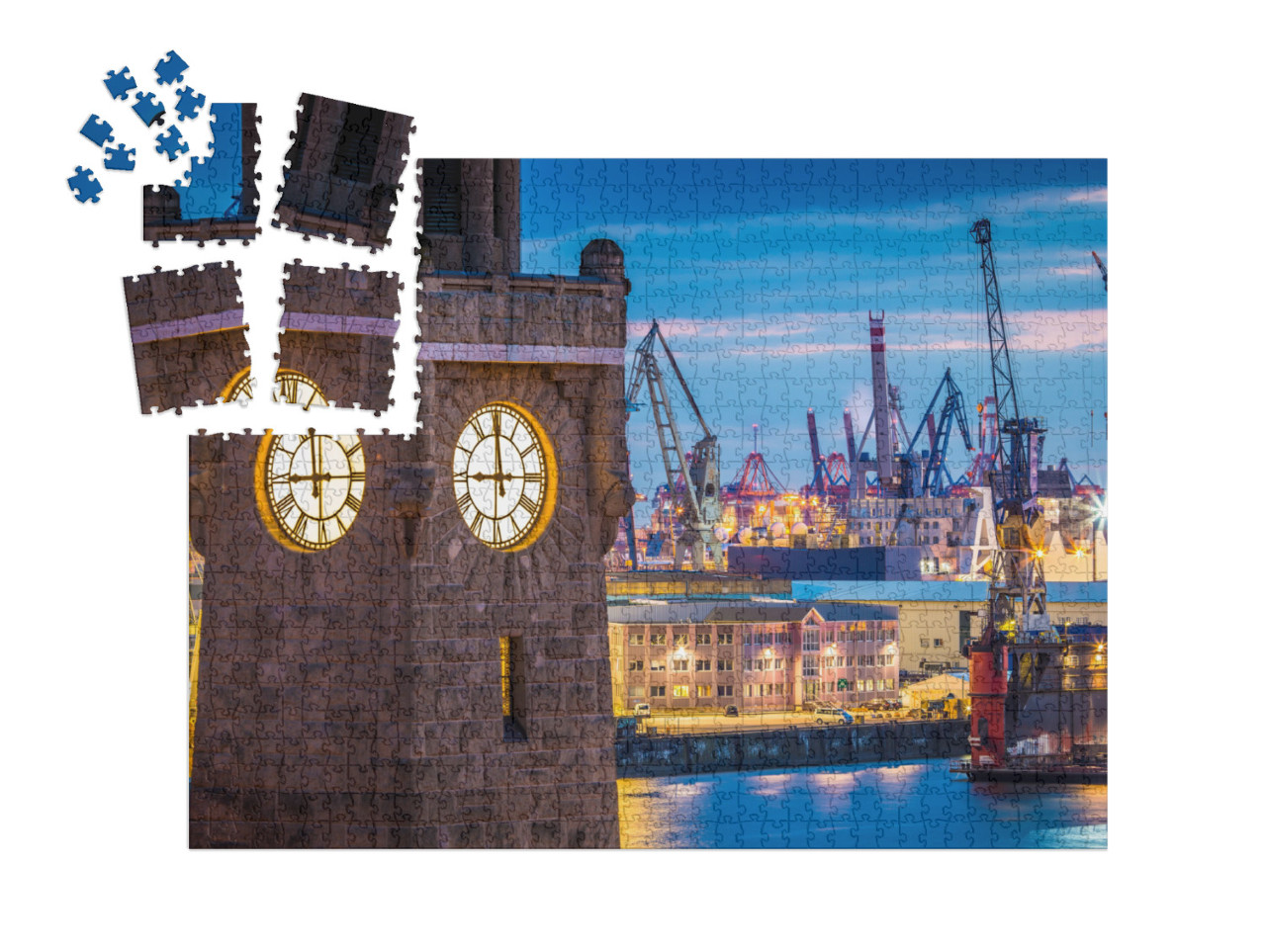 Hamburg - Germany... | SMART SORTED® | Jigsaw Puzzle with 1000 pieces