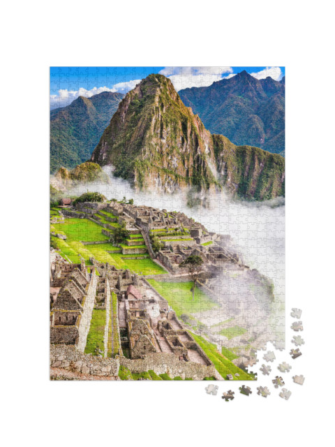 Machu Picchu, Peru - Ruins of Inca Empire City, in Cusco... Jigsaw Puzzle with 1000 pieces