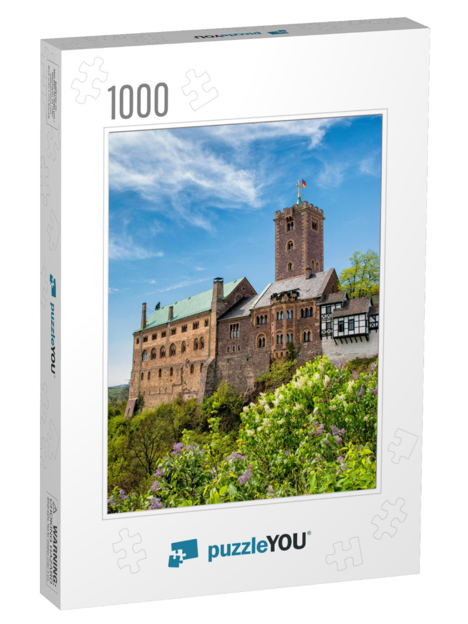 Wartburg Eisenach Deutschland... Jigsaw Puzzle with 1000 pieces