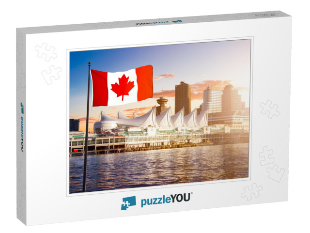 Canada Place & Commercial Buildings in Downtown Vancouver... Jigsaw Puzzle