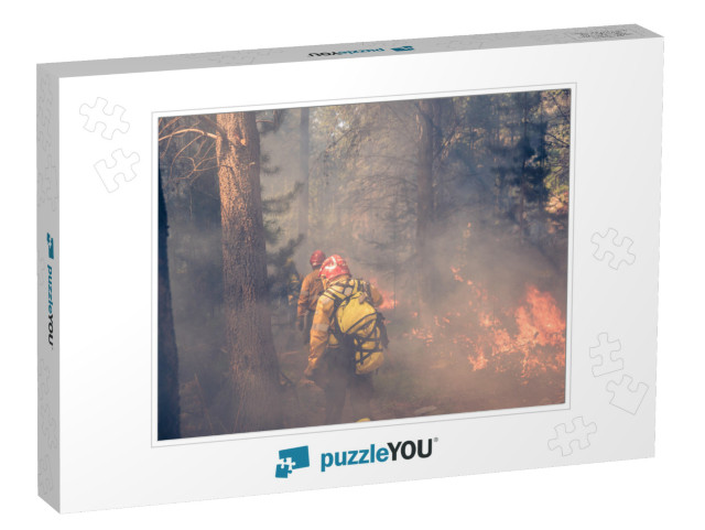 Fire Jobs in Patagonia Argentina... Jigsaw Puzzle