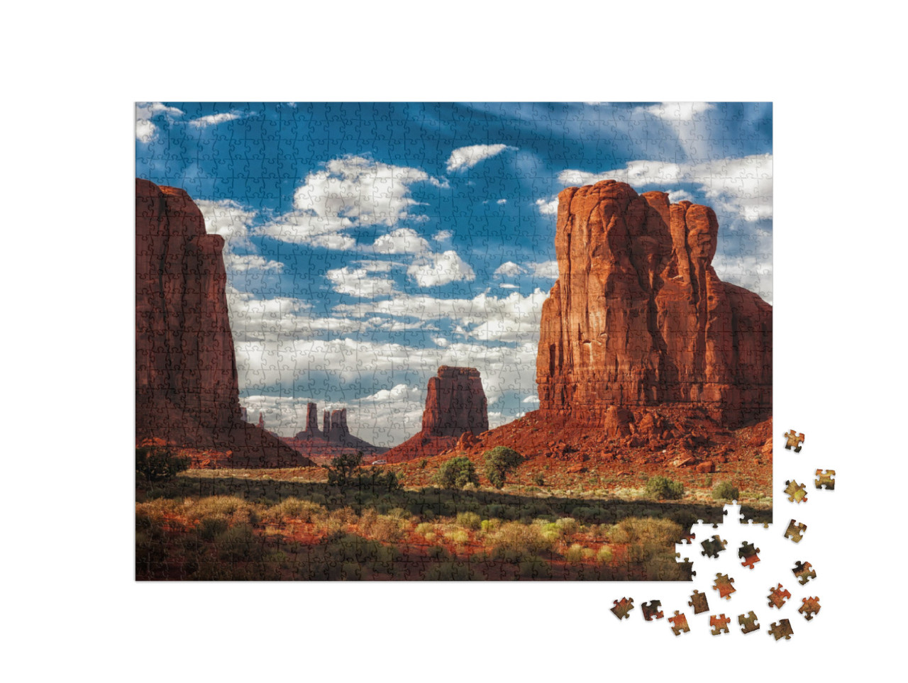 Monument Valley... Jigsaw Puzzle with 1000 pieces