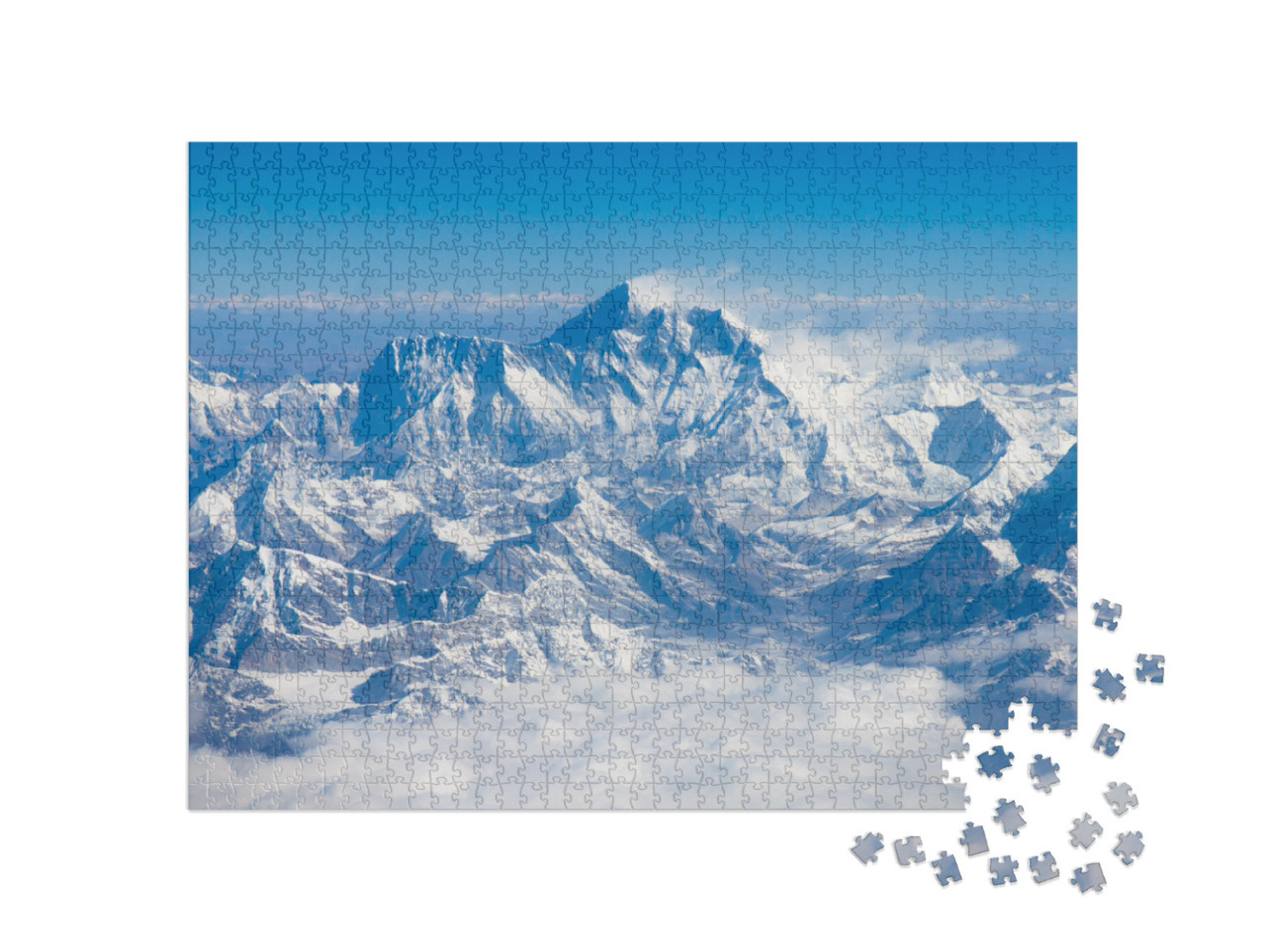 Mount Everest... Jigsaw Puzzle with 1000 pieces