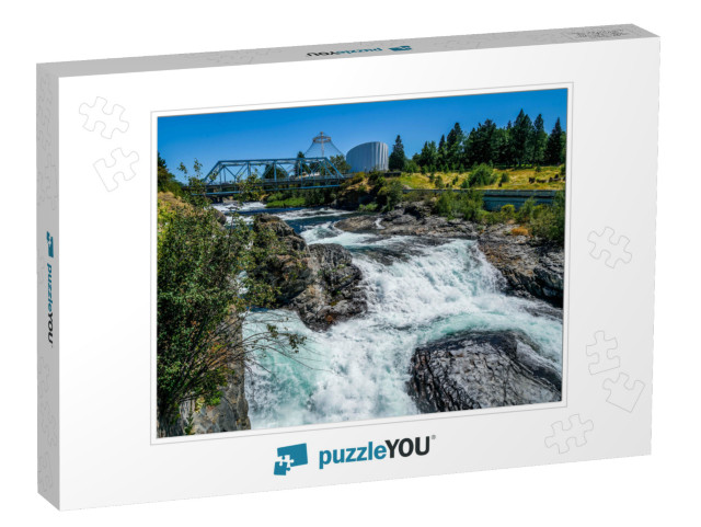 The Stunning Riverfront Park in Spokane Washington Shows... Jigsaw Puzzle