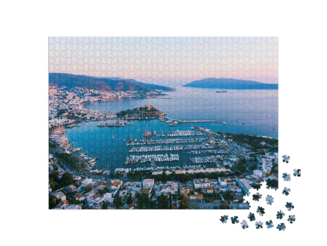 Bodrum Aerial Mugla... Jigsaw Puzzle with 1000 pieces