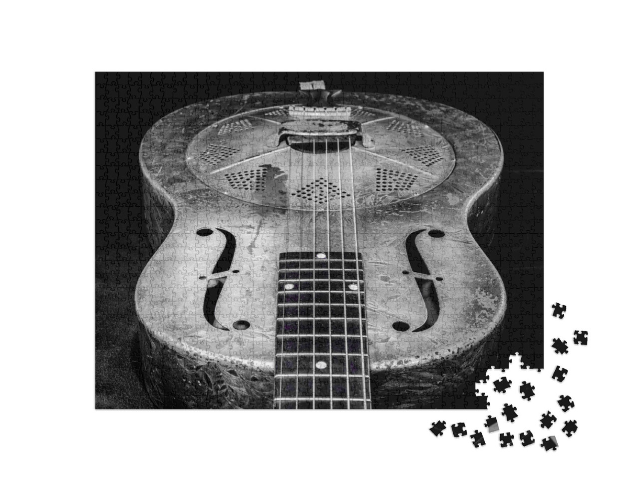 Resonator Guitar 1932... Jigsaw Puzzle with 1000 pieces