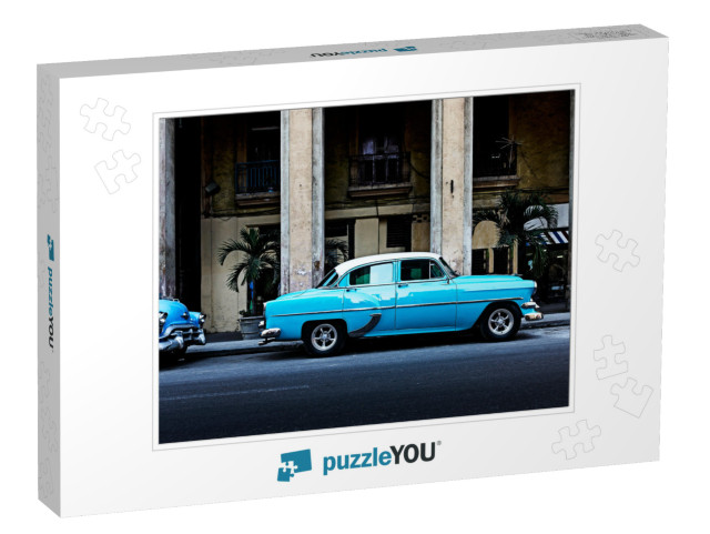 Old-Timer in Havana, the Capital City of Cuba... Jigsaw Puzzle