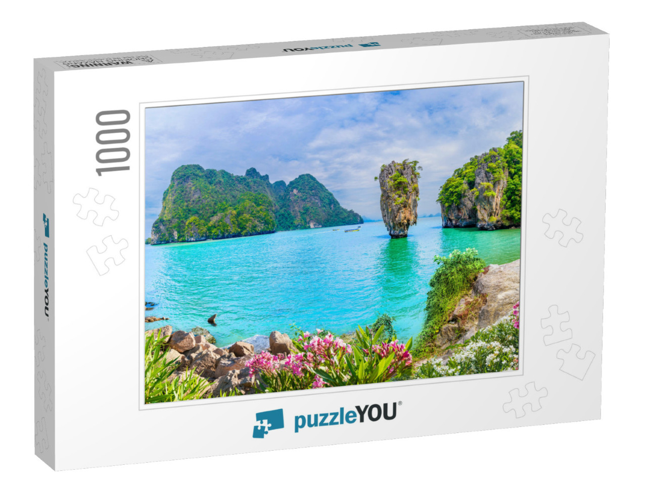 James Bond Island on Phang Nga Bay, Thailand... Jigsaw Puzzle with 1000 pieces