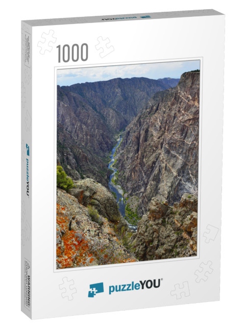 Black Canyon of the Gunnison National Park in Colorado, U... Jigsaw Puzzle with 1000 pieces