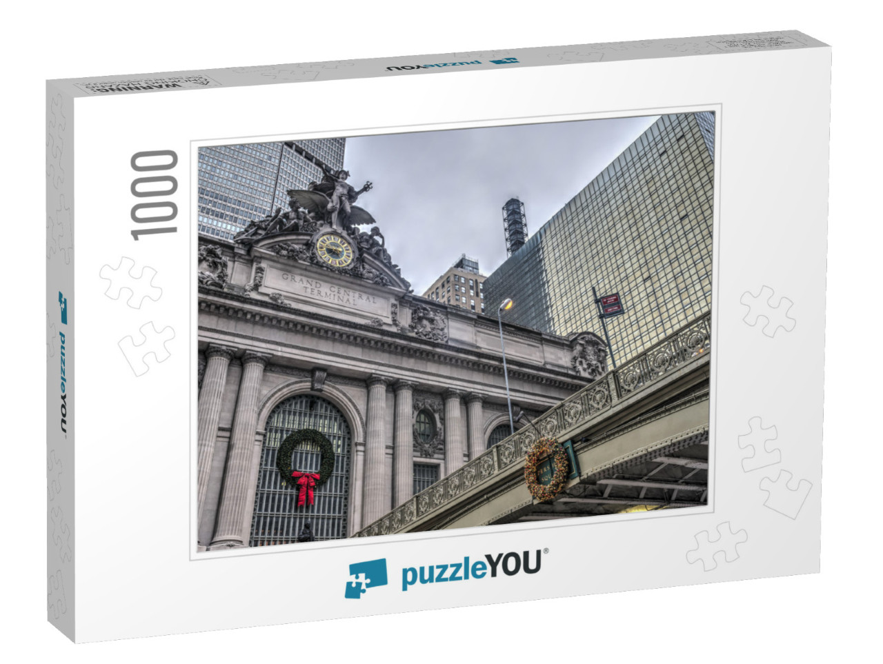 Grand Central Railroad Terminal At 42nd Street & Park Ave... Jigsaw Puzzle with 1000 pieces