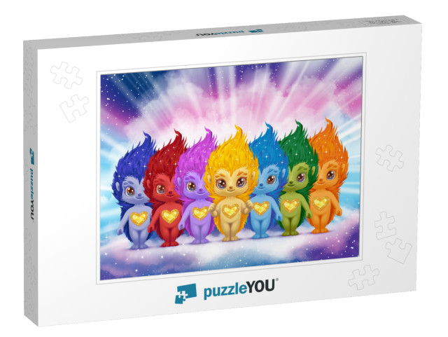 GOLDY: Colors of the Rainbow Jigsaw Puzzle