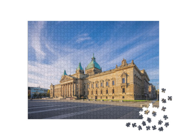 Leipzig Federal Administrative Court... Jigsaw Puzzle with 1000 pieces