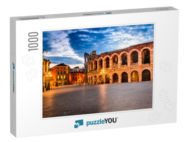 The Amphitheater, Completed in 30ad, the Third Largest in... Jigsaw Puzzle with 1000 pieces