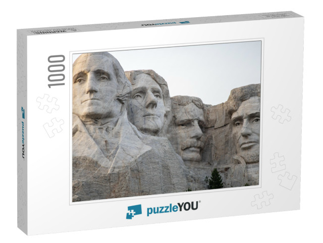 Mount Rushmore National Memorial in the State of South Da... Jigsaw Puzzle with 1000 pieces