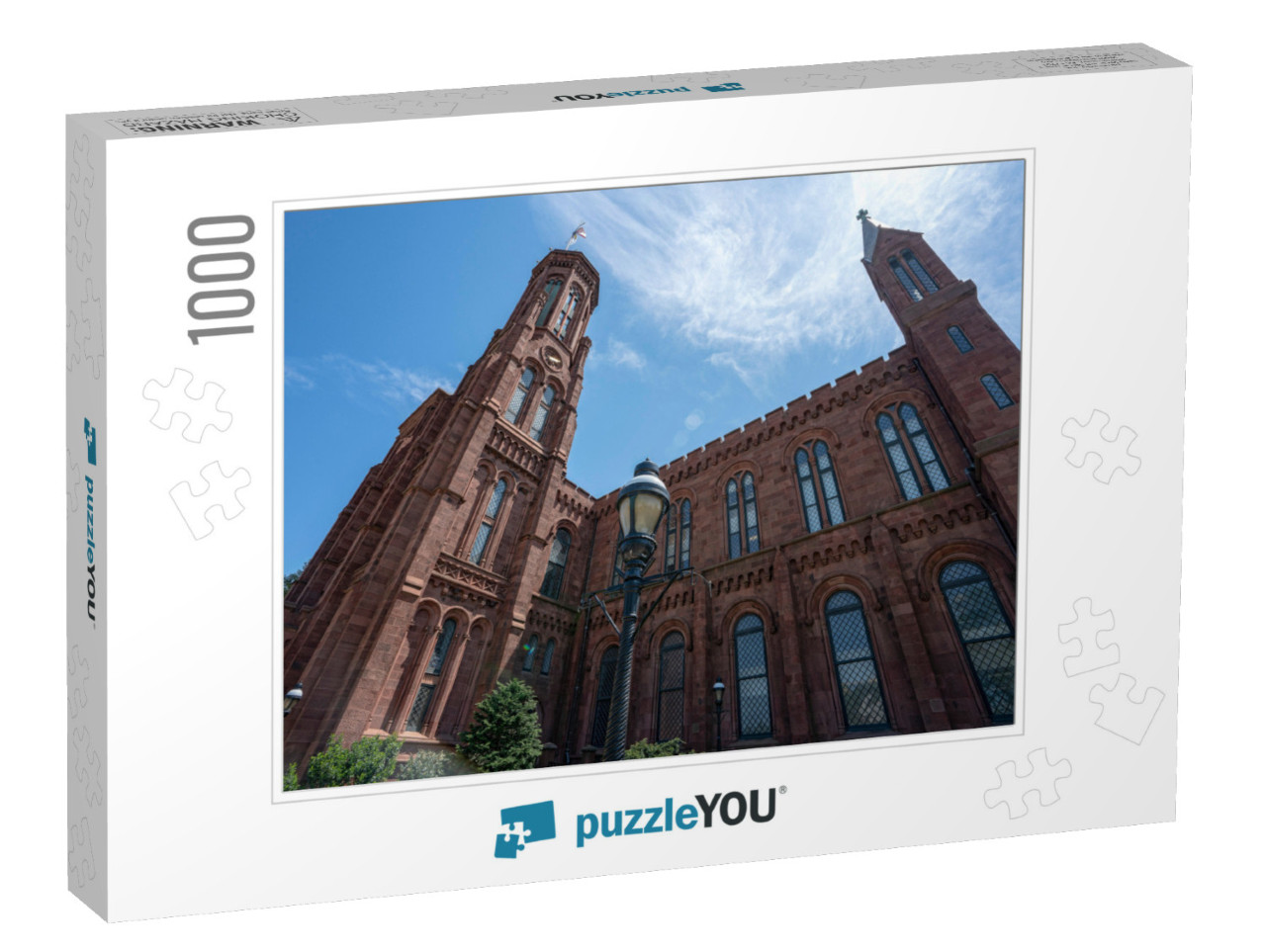 Smithsonian Castle Museum Usa... Jigsaw Puzzle with 1000 pieces