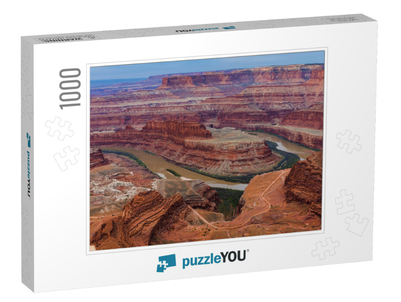 Dead Horse Point National Scenic Landscape View Red Rock... Jigsaw Puzzle with 1000 pieces