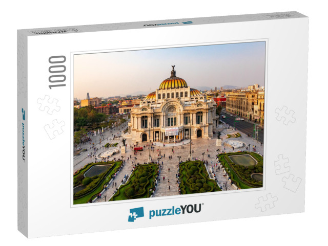 Palacio De Bellas Artes Mexico City... Jigsaw Puzzle with 1000 pieces