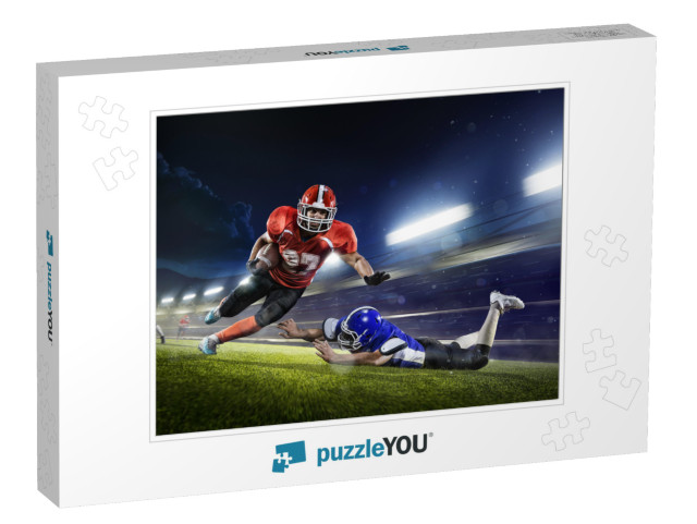 american football players in the action grand aren Jigsaw Puzzle